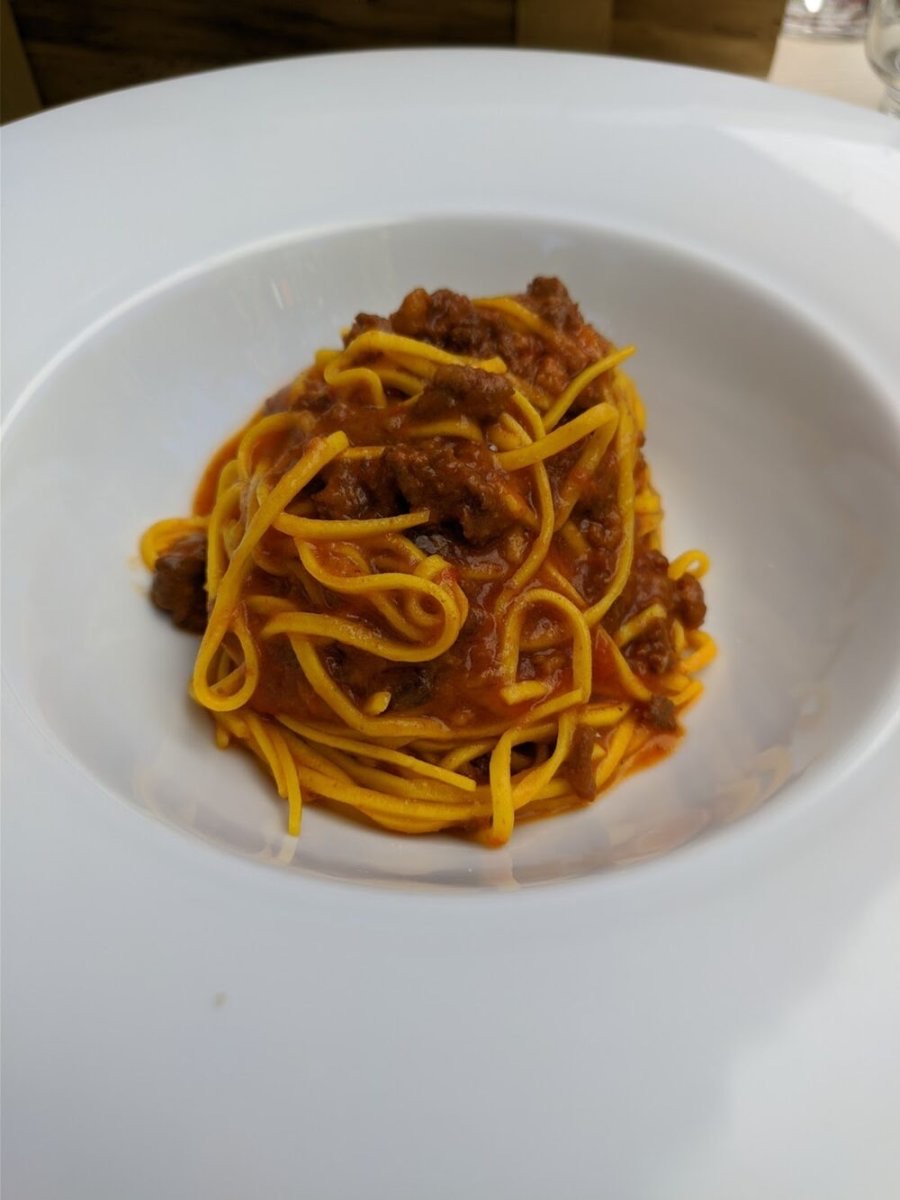 Tajarin al ragù di salsiccia